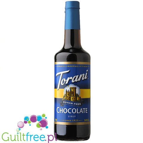 Torani Chocolate 0,75L - syrop do kawy bez cukru o smaku czekoladowym by Torani (torani-chocolate-075l-syrop-do-kawy-bez-cukru-o-smaku-czekoladowym)