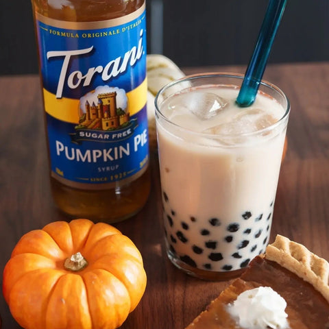Torani Sugar Free Syrup, Pumpkin Pie 0,75L - syrop do kawy bez cukru i kalorii by Torani (torani-sugar-free-syrup-pumpkin-pie-750-ml-254-oz)