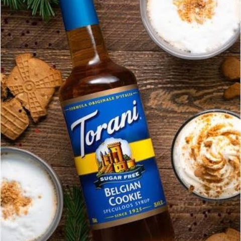 Torani Belgian Cookie 0,75L - syrop do kawy bez cukru, smak Speculoos by Torani (torani-syrop-bez-cukru-speculoos-0kcal)