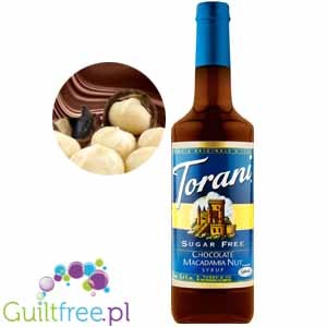 Torani Chocolate Macadamia 0,75L - syrop do kawy bez cukru o smaku Czekolada & Makadamia by Torani (torani-syrop-bez-cukru-czekolada-orzechy-macadamia-0kcal)