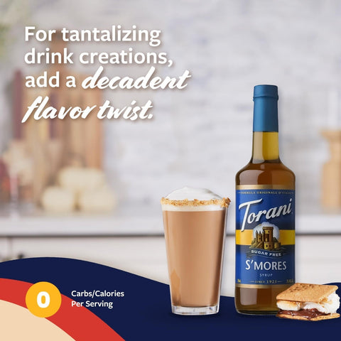 Torani S'mores 0,75L - syrop do kawy bez cukru i kalorii by Torani (torani-syrop-bez-cukru-s-mores-0kcal)