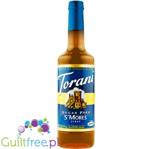 Torani S'mores 0,75L - syrop do kawy bez cukru i kalorii by Torani (torani-syrop-bez-cukru-s-mores-0kcal)