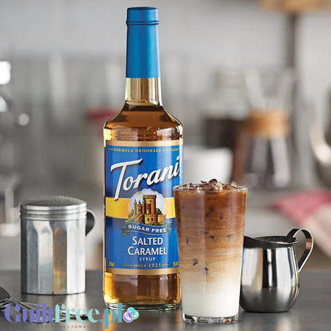 Torani Salted Caramel 0,75L - syrop do kawy bez cukru, smak Solony Karmel by Torani (torani-syrop-solony-karmel-0kcal)