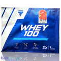 Guiltfree Trec Nutrition Whey 100 strawberry protein powder single-serve 30g sachet for muscle recovery