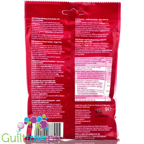 Vivil Cremelife Raspberry cukierki bez cukru Malina & Śmietanka by Vivil (vivil-cremelife-raspberry-cukierki-bez-cukru)