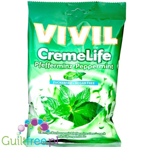 Vivil Cremelife Peppermint - cukierki bez cukru Mięta & Śmietanka by Vivil (vivil-cremelife-vanilla-peppermint-cukierki-bez-cukru-mieta-wanilia-smietanka)