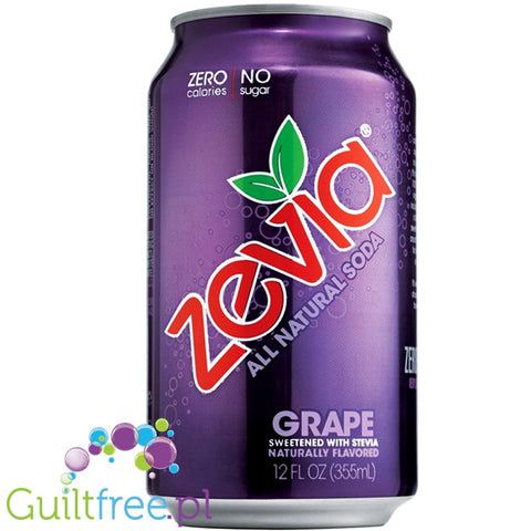 Zevia Grape - 100% naturalna bez kalorii ze stewią by Zevia (zevia-grape-100-naturalna-bez-kalorii-ze-stewia-i-erytrytolem)